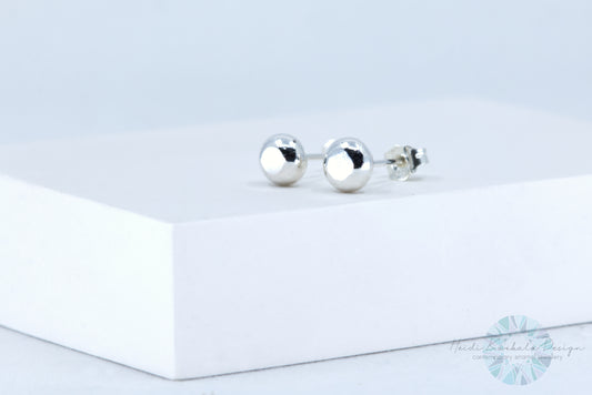 Small Silver Stud Earrings